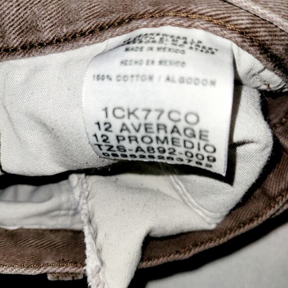 Chic Brown Straight Leg Jeans - Picture 6 of 6